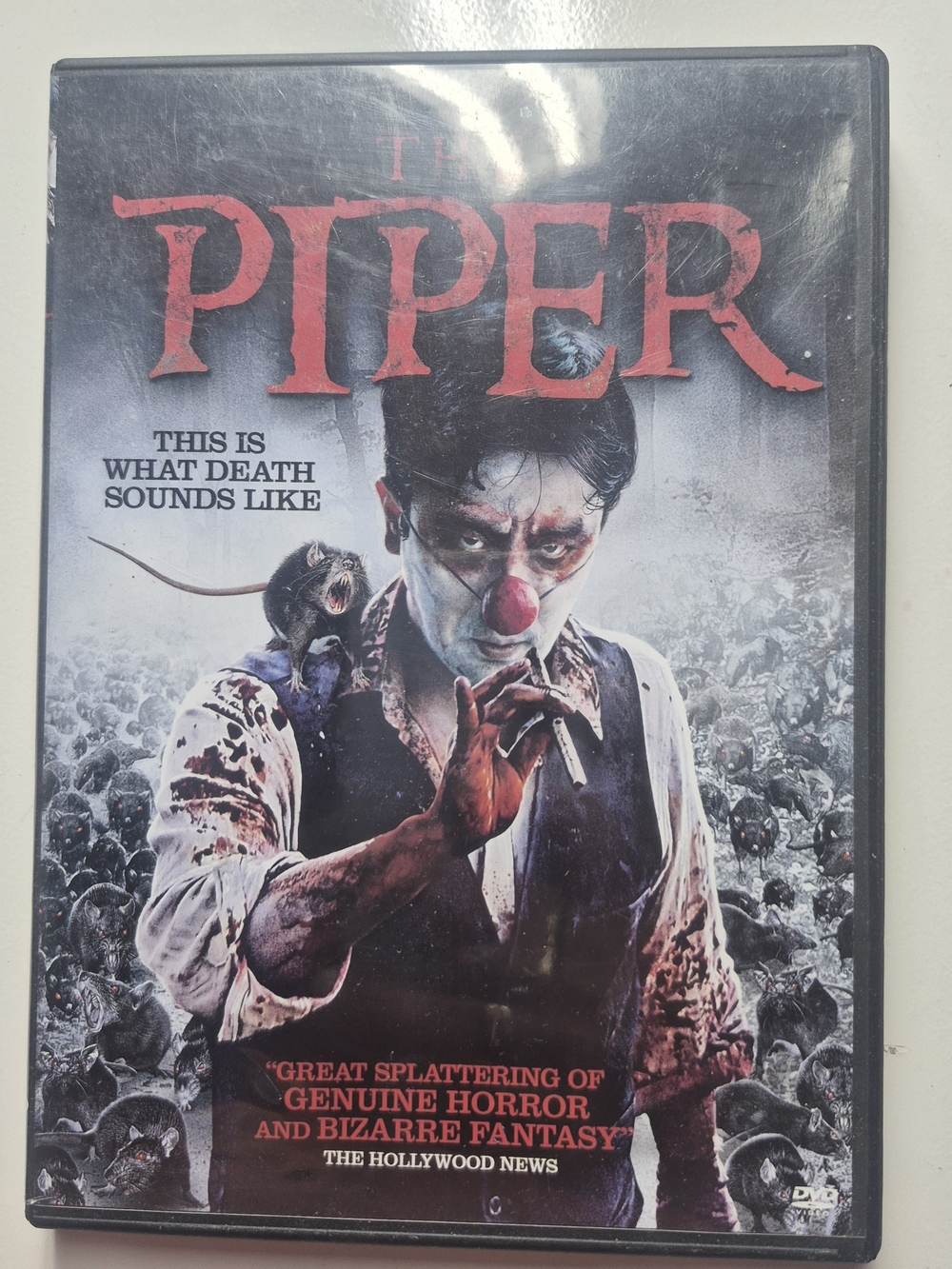 The Piper Horror DVD - Red/Black Cover